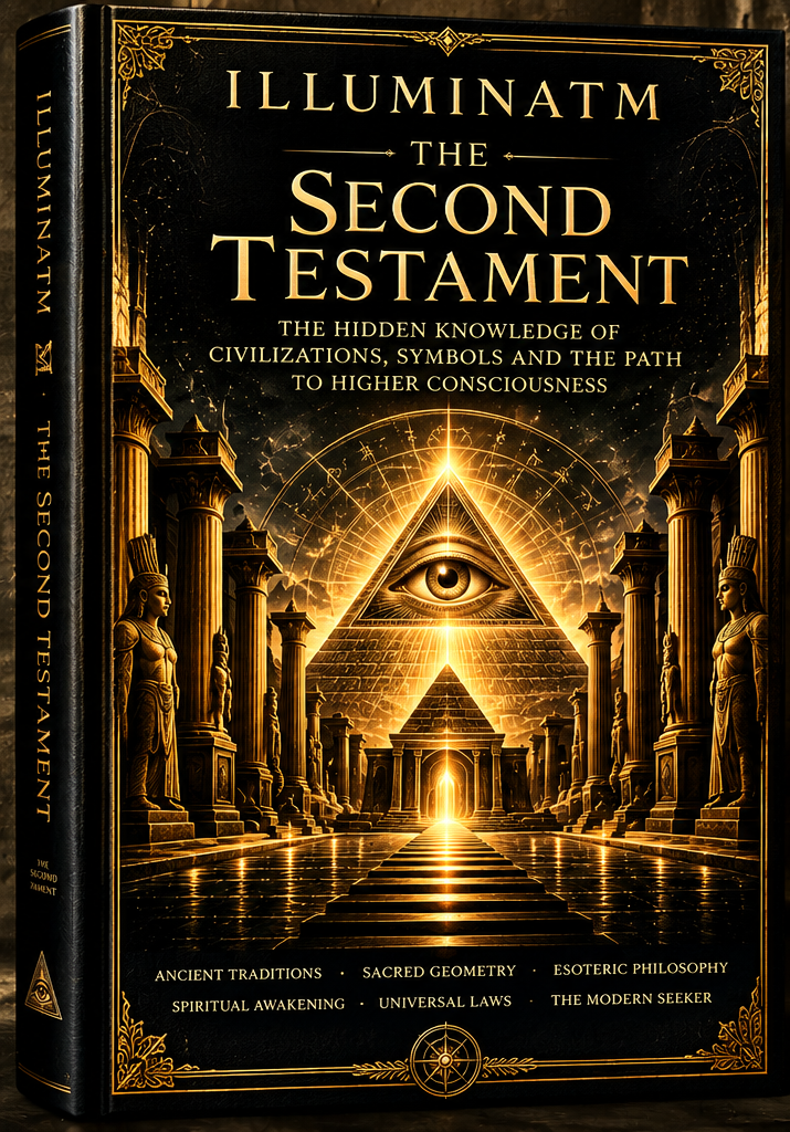 Illuminatm The Second Testament — premium black-and-gold cover