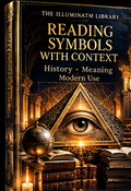 Black and gold e-book cover: Reading Symbols with Context