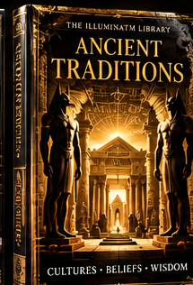 Black and gold e-book cover: Ancient Traditions: How to Study the Past