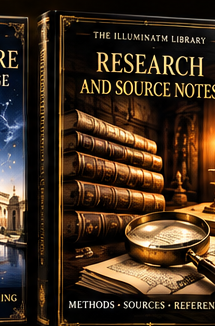 Black and gold e-book cover: A Practical Guide to Research and Source Notes